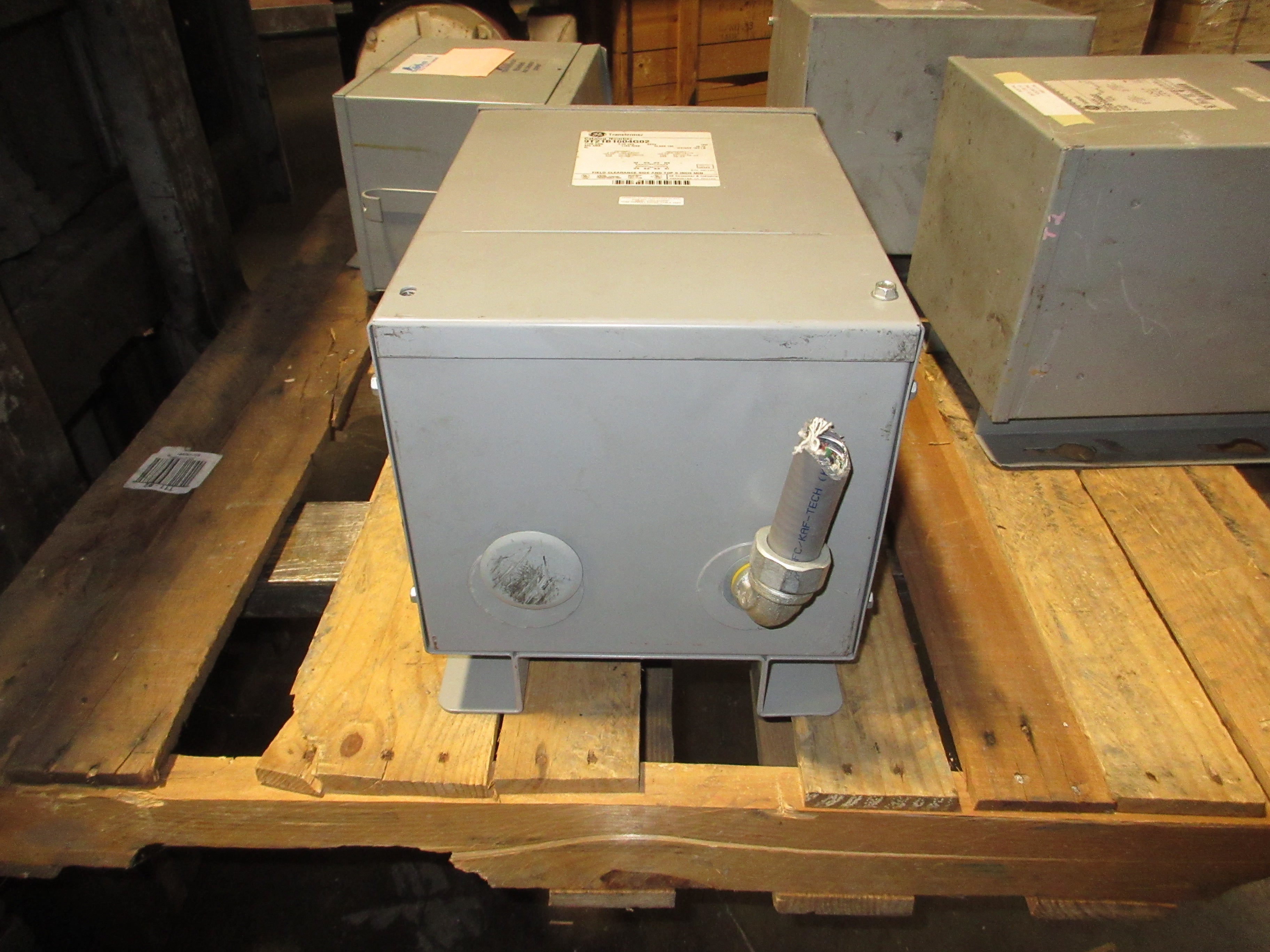 GE Type QMS 3R Transformer 9T21B1004G02 5kVA Pri: 240/480V Sec: 120/240V 1Ph