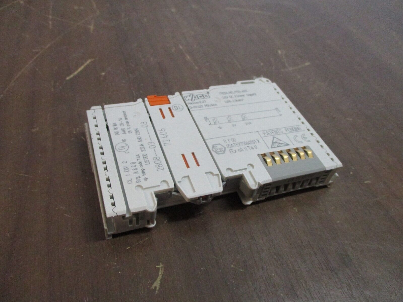 Wago Power Supply Module 750-602 24VDC Used