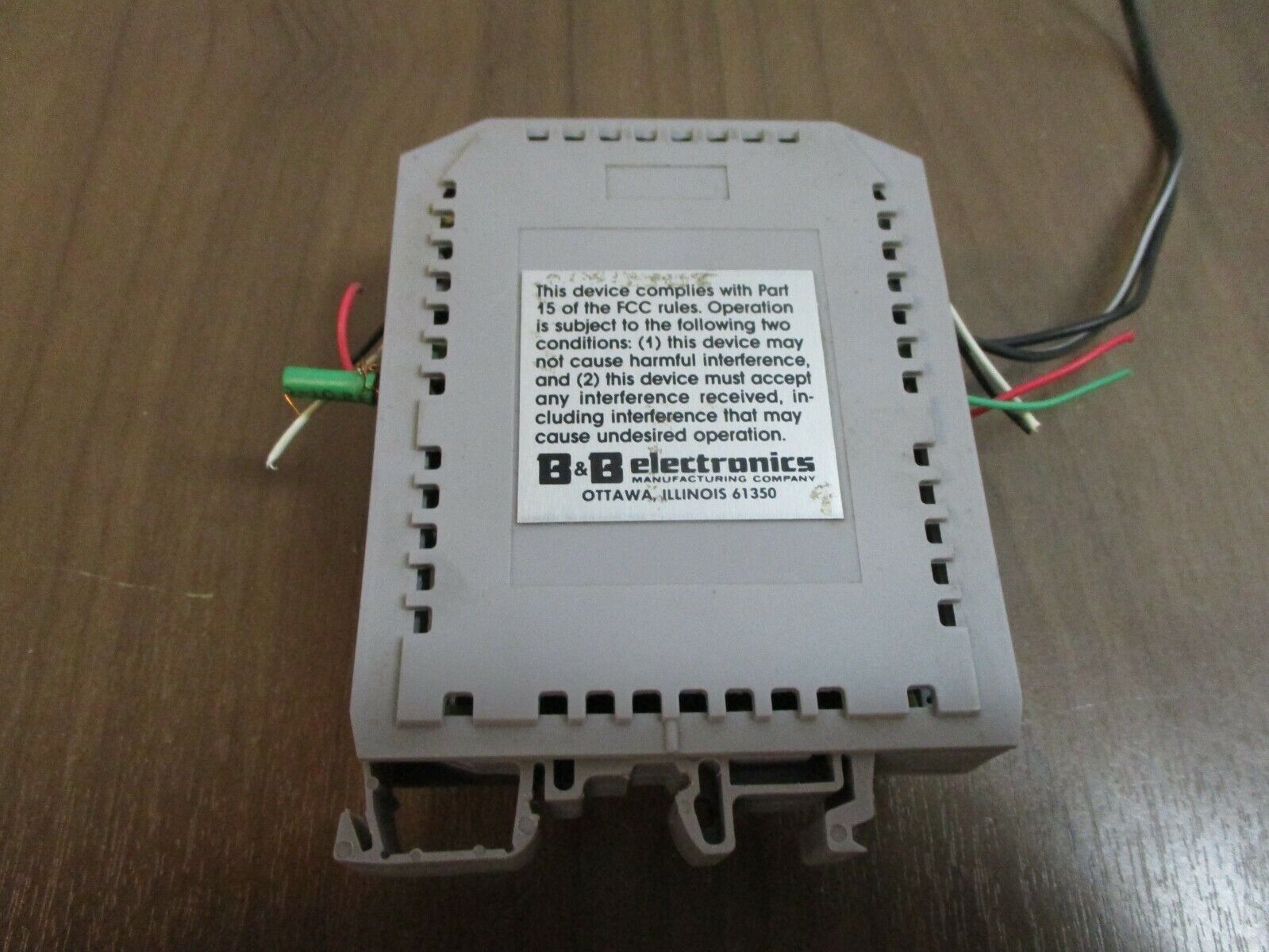 B&B Electronics RS-485 Isolator / Repeater 4850PDR 10-30VDC Used