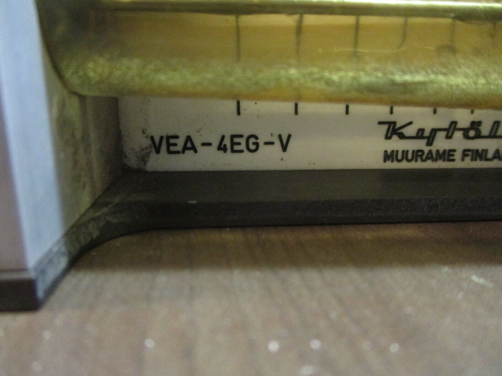 Kytola Flow Meter VEA-4EG-V 1-5GPM Used