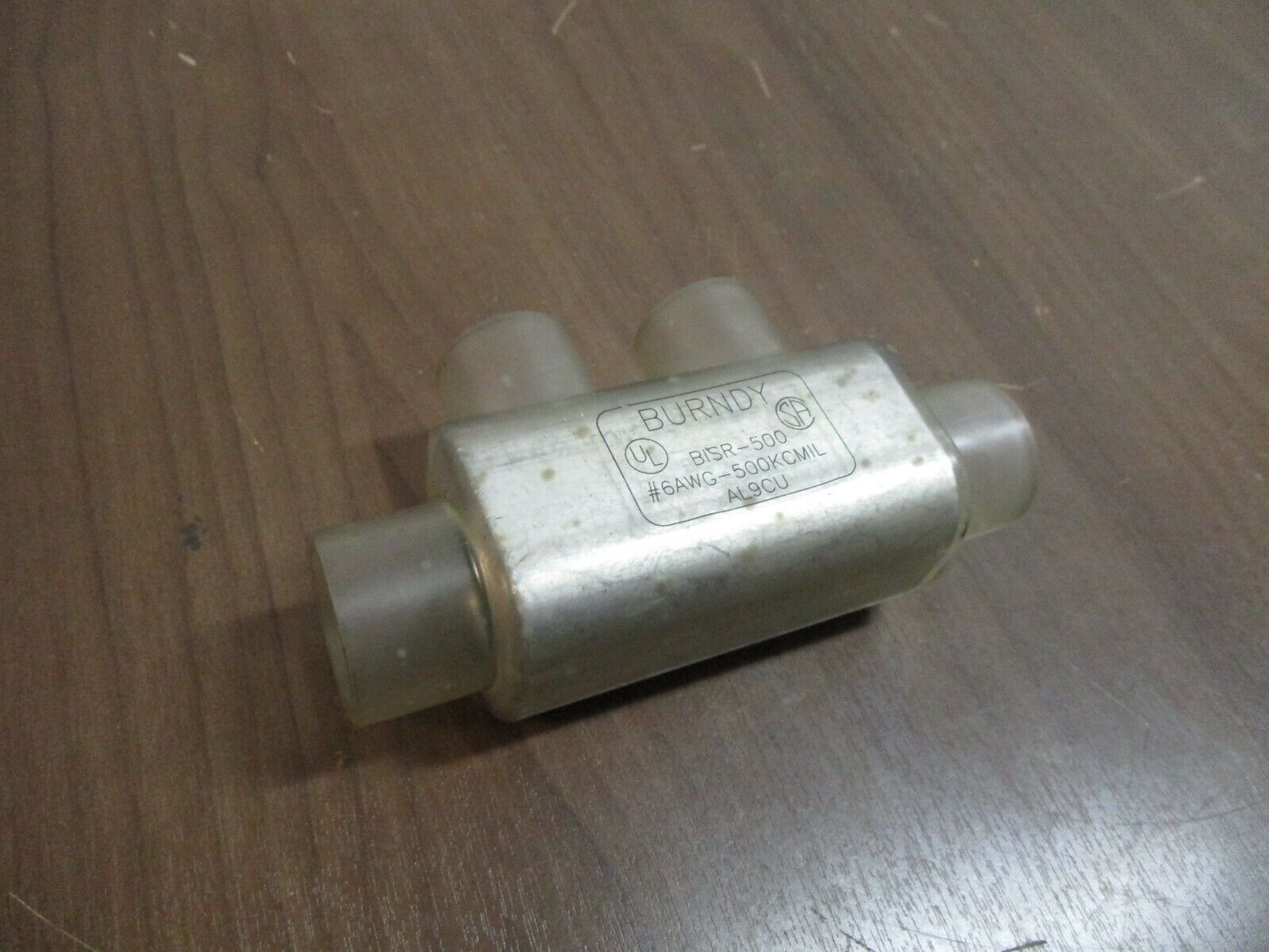 Burndy In-Line Splice BISR-500 #6AWG-500KCMIL *No Caps* Used