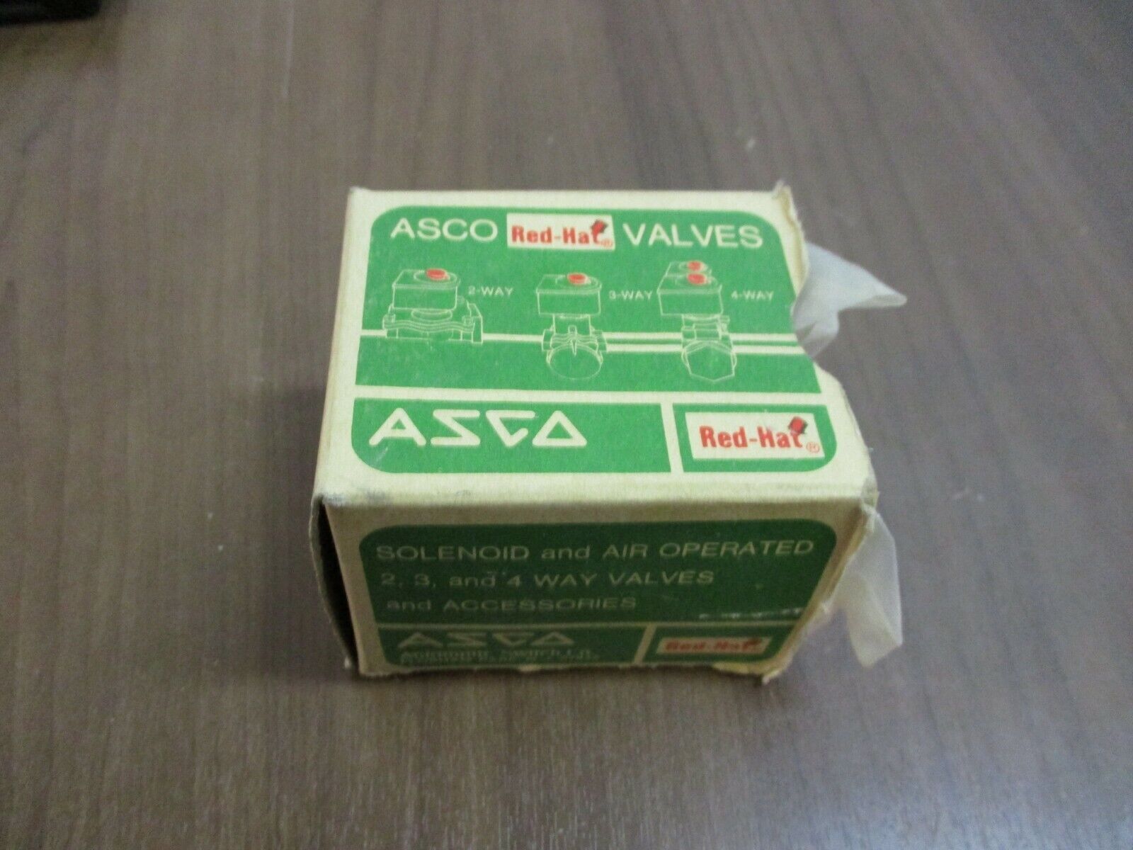 ASCO Red-Hat FV174-986 Solenoid Valve 131608 New Surplus