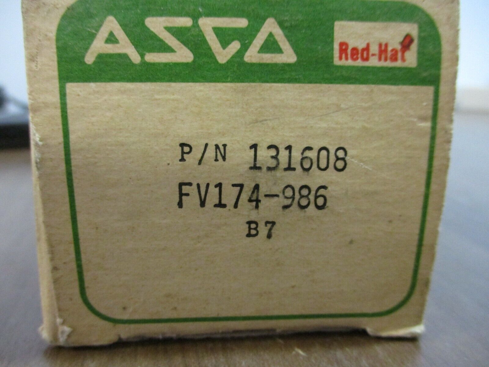 ASCO Red-Hat FV174-986 Solenoid Valve 131608 New Surplus