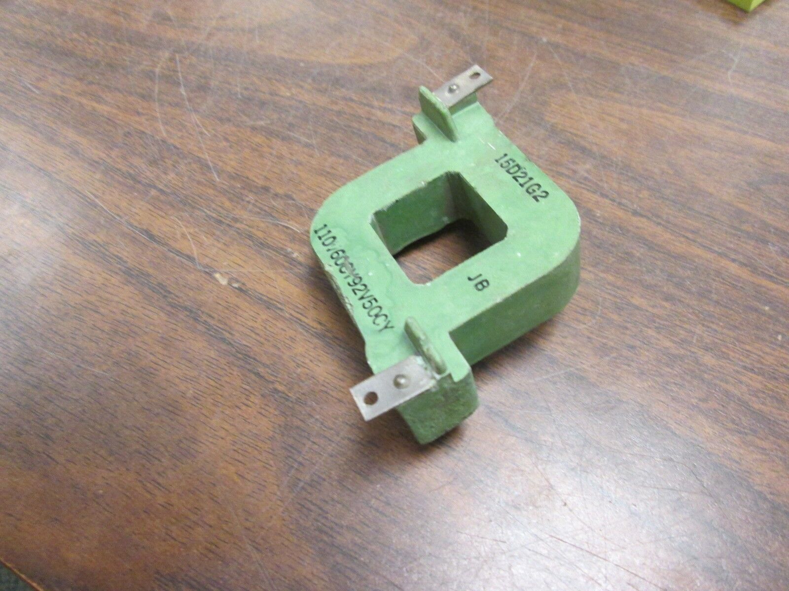 GE Magnetic Coil 15D21G2 110V @ 60Hz 92V @ 50Hz Used