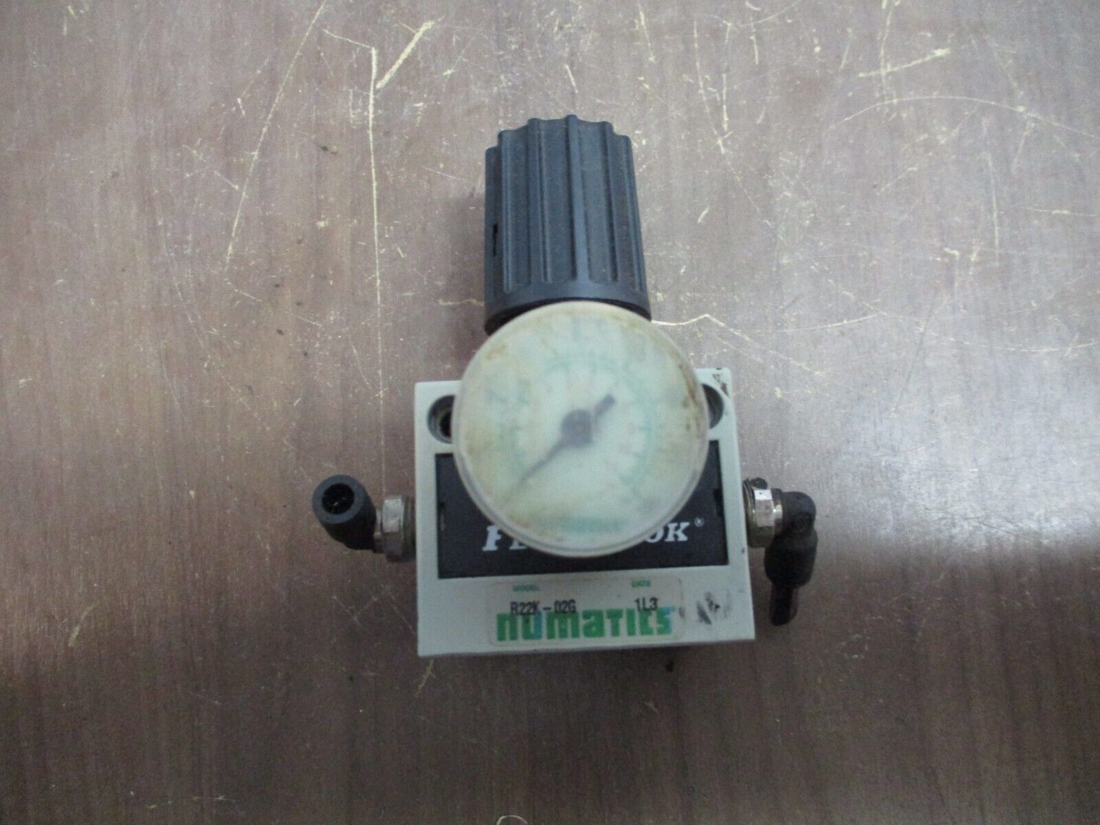 Numatics Flexiblok Pneumatic Regulator Valve R22K-02G Used