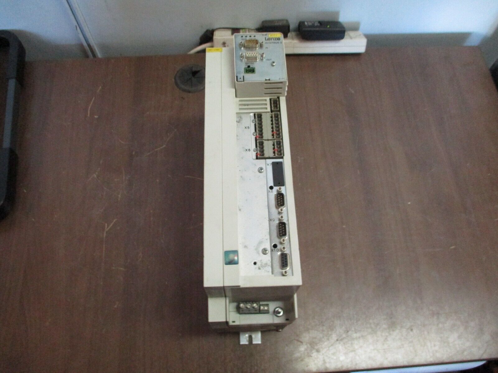 Lenze Servo Drive EVF9323-EV w/ Interbus S Module *Missing X7 Port* Used