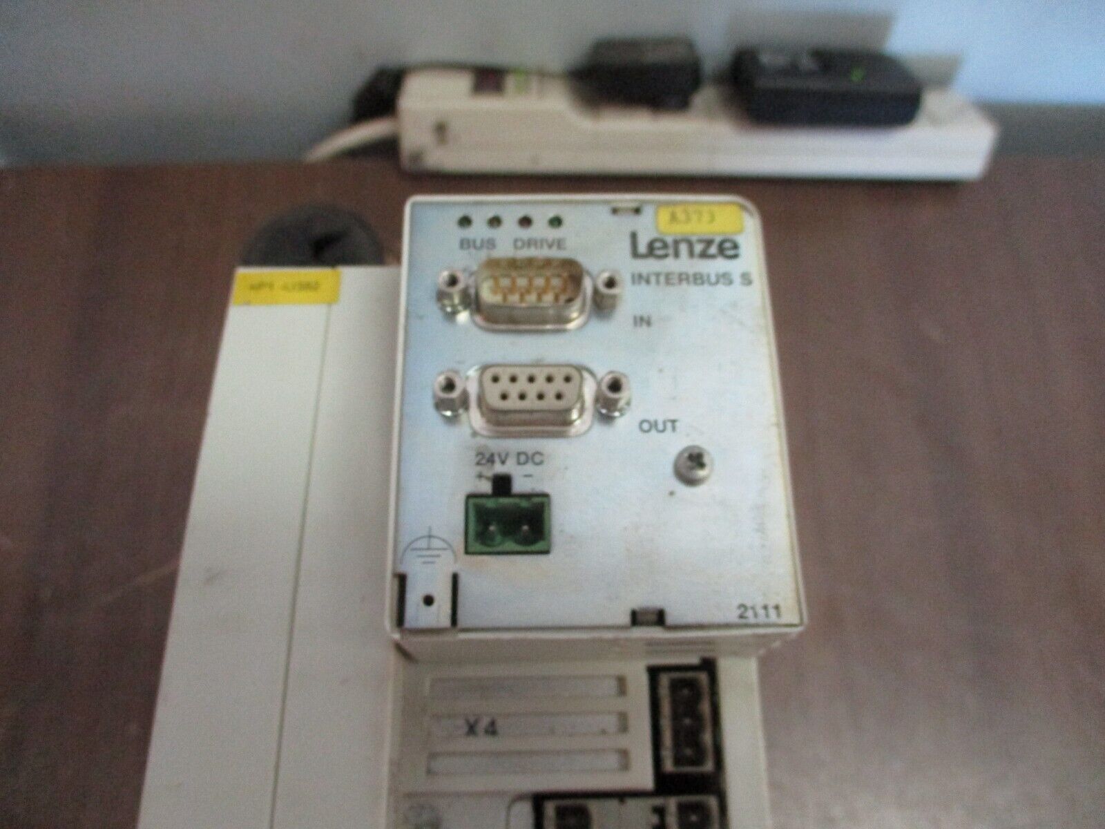 Lenze Servo Drive EVF9323-EV w/ Interbus S Module *Missing X7 Port* Used
