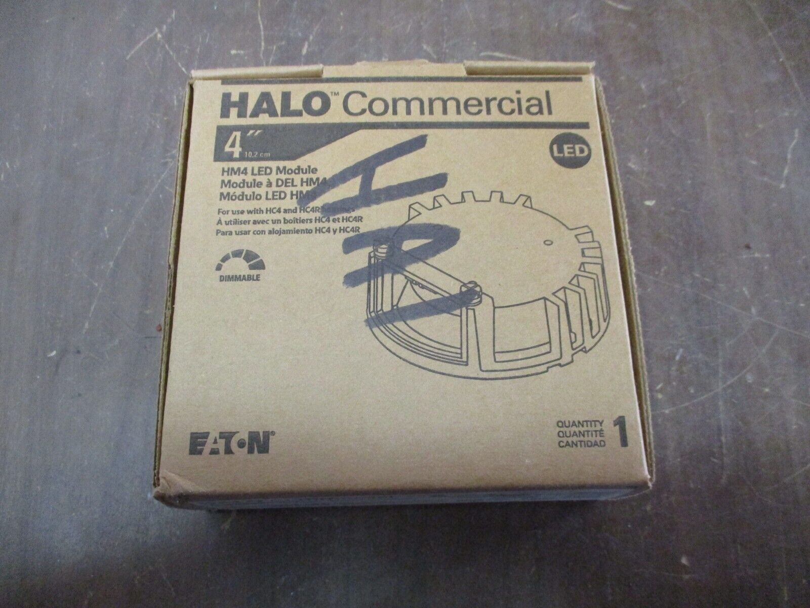 Eaton Halo Commercial HM4 LED Module HM412835 3500k 1000-1500/2000 Lumen