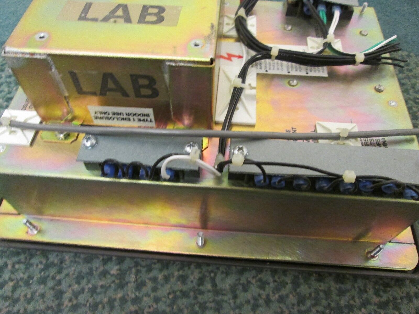 Square D PowerLogic Circuit Monitor 3020-CM-2450 3020-IOM-44 Input 120V Used