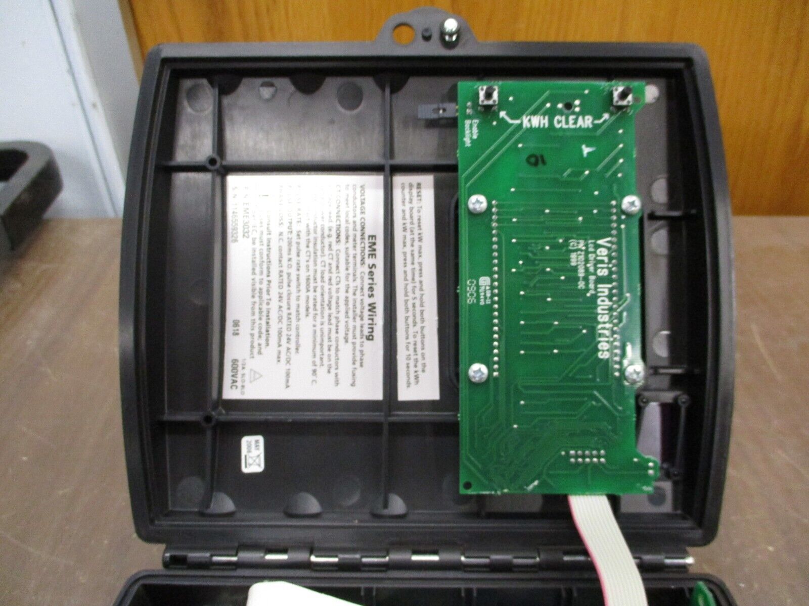 Square D PowerLogic Energy Meter EME3032 50VA 50-60Hz 100-300VAC 1Ph Used