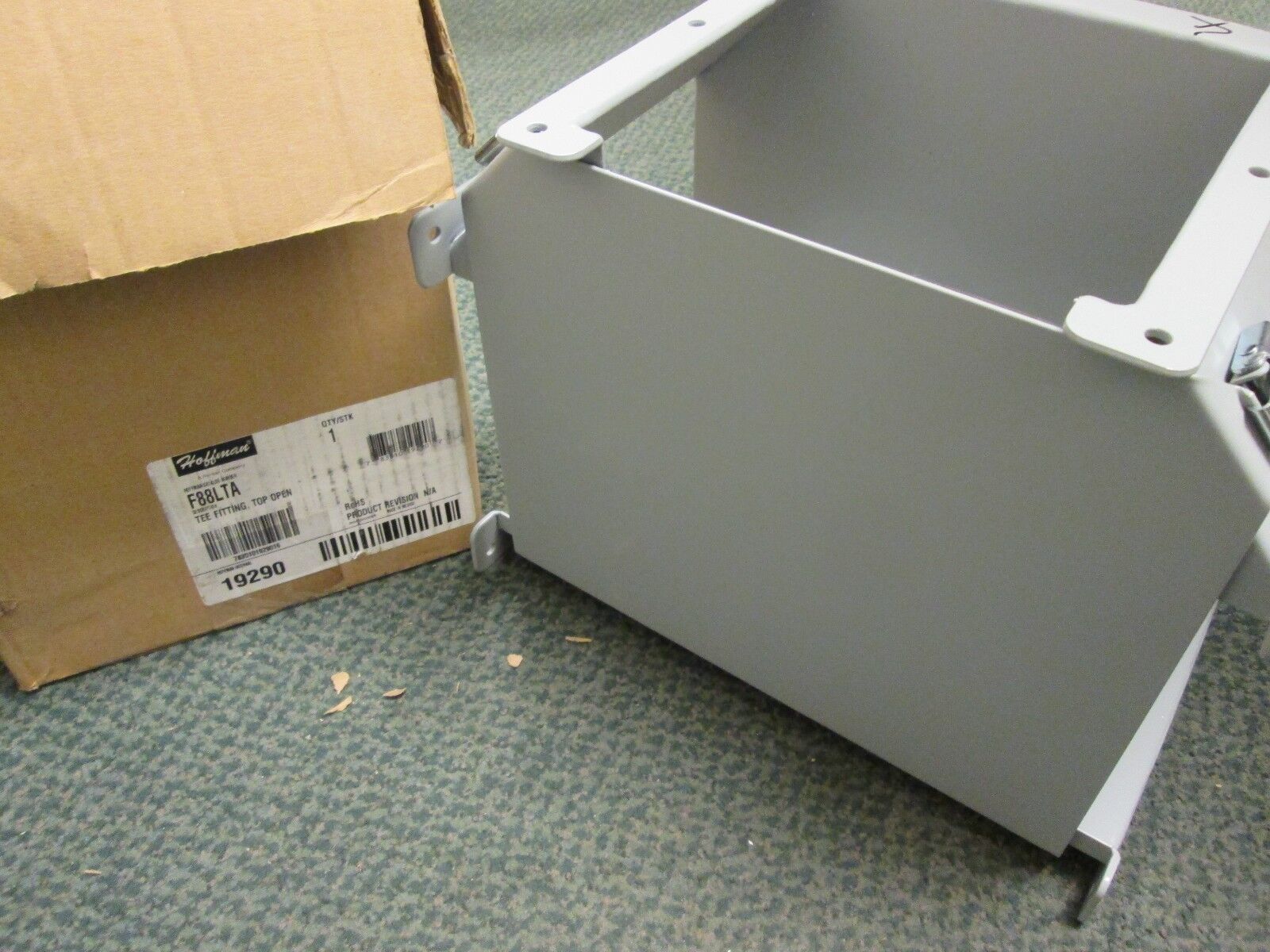 Hoffman Wireway Tee Fitting F88LTA Size 8x8" New Surplus