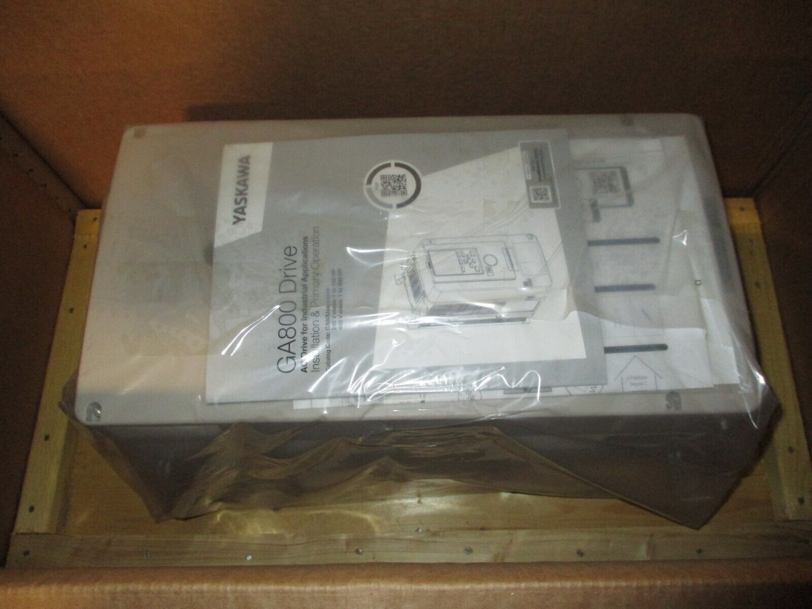 Yaskawa GA800 AC Drive CIPR-GA80U4168ABMA-AAAANA Rev. B 125HP 480V 3Ph
