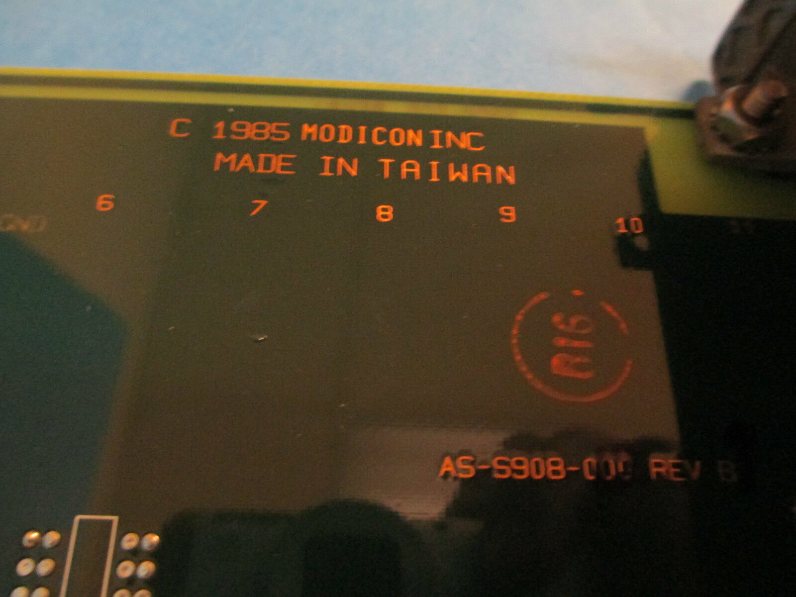 Modicon Remote I/O Processor Board, AEG S908