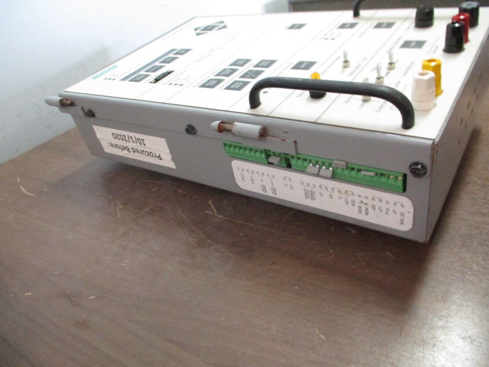 Siemens Accu/Stat MJ-X Voltage Regulator Control Panel S-62411 Used