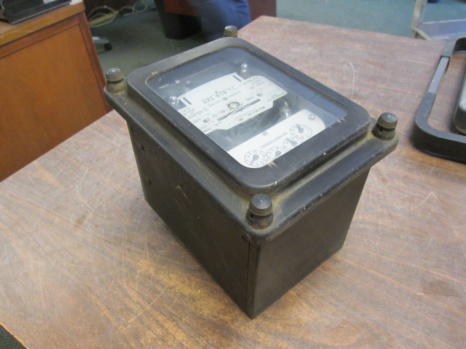 GE Type DS-53 Polyphase Watthour Meter 701X27G 480V 3W 3Ph 60Hz Used