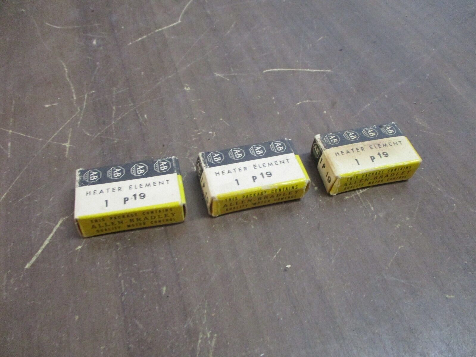 Allen-Bradley Heater P19 *Lot of 3* New Surplus