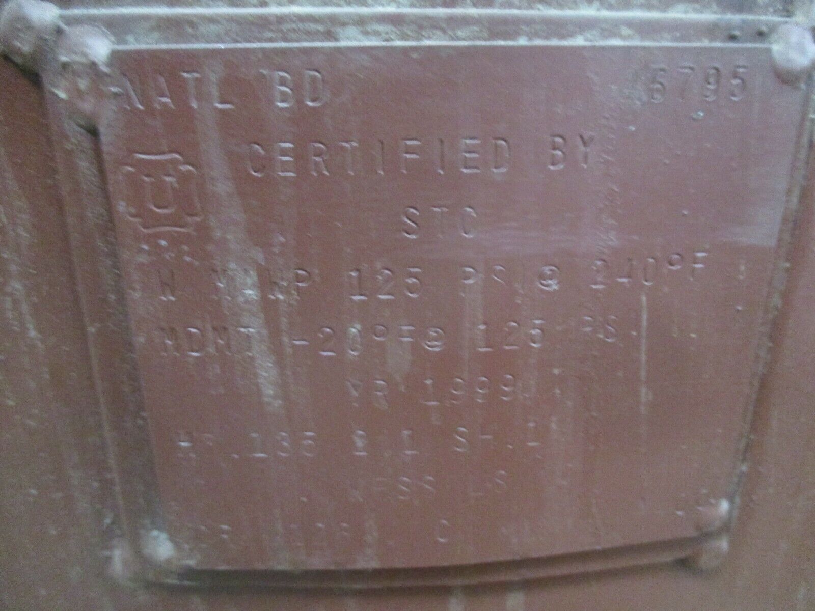 Wessels Company Bladder Expansion Tank NLA-400 106 Gallon Used
