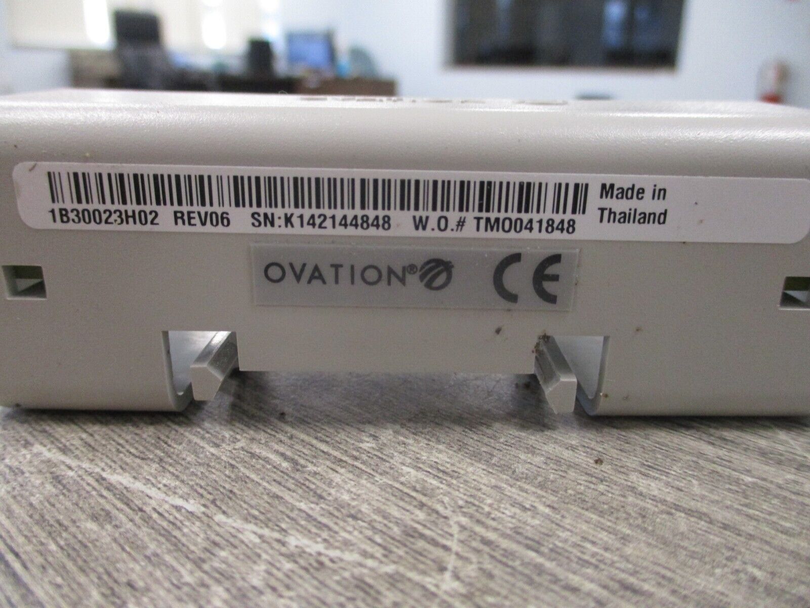 Emerson Ovation Terminator Module 1B30023H02 Rev. 6 Used