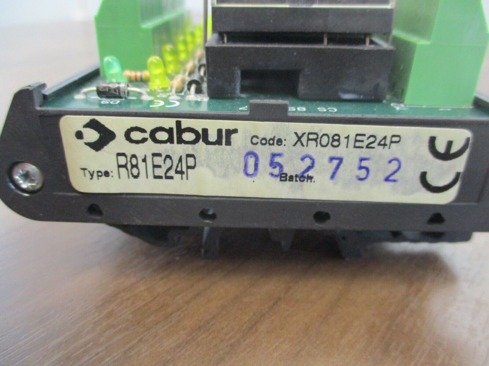 Cabur Relay Bank R81E24P Used