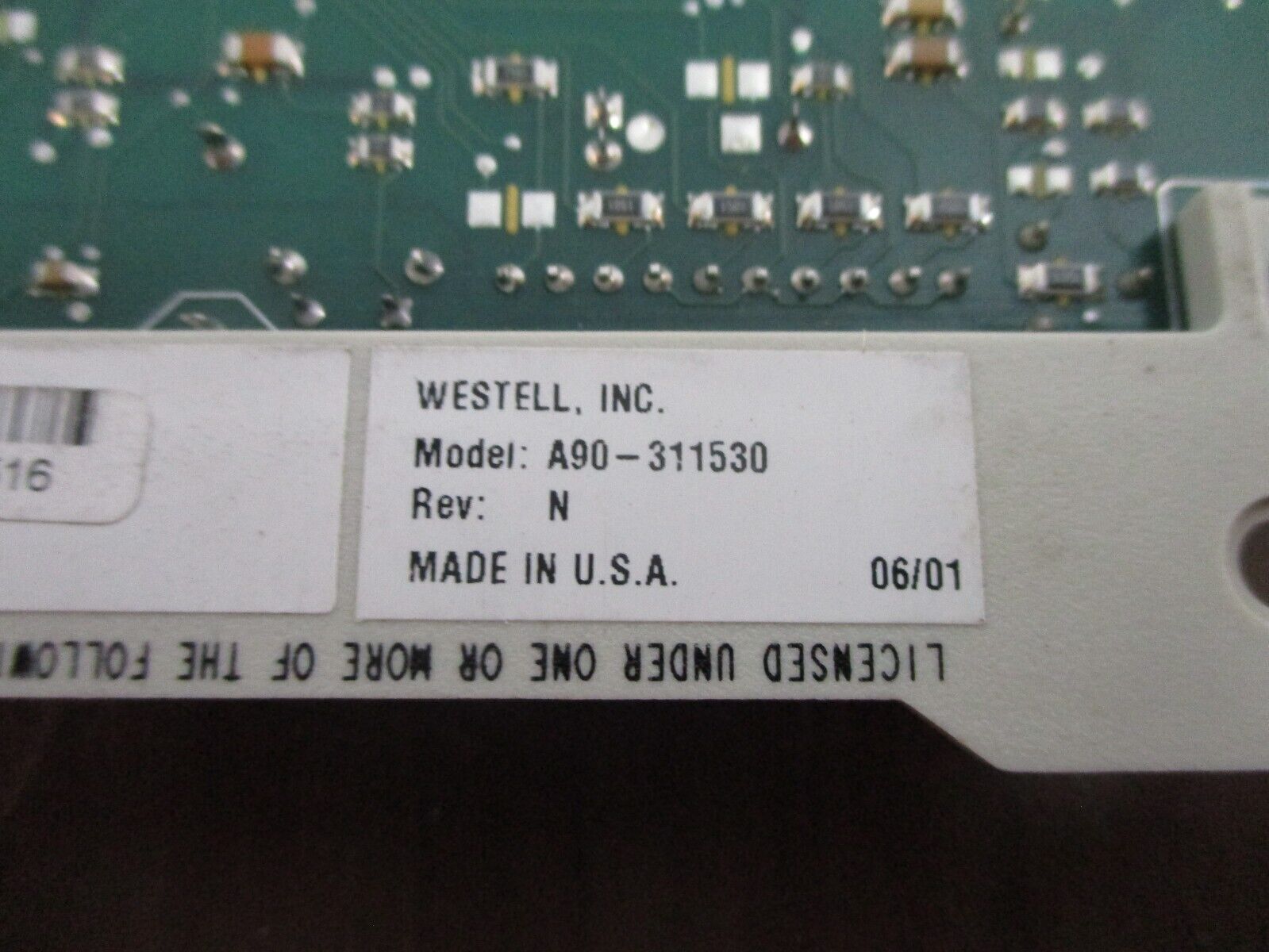 Westell Network Interface Unit A90-311530 Rev. N Used
