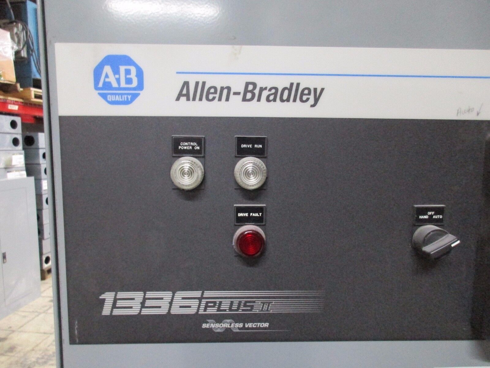 Allen-Bradley 1336 Plus II AC Drive 1336F-B100-AN-EN-L6 100HP 460V Used