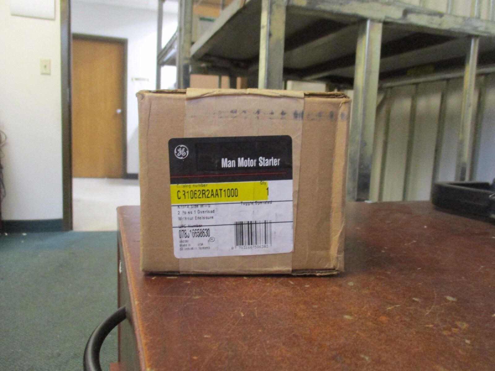 GE Manual Motor Starter CR1062R2AAT1000 Size: M-0 2P New Surplus