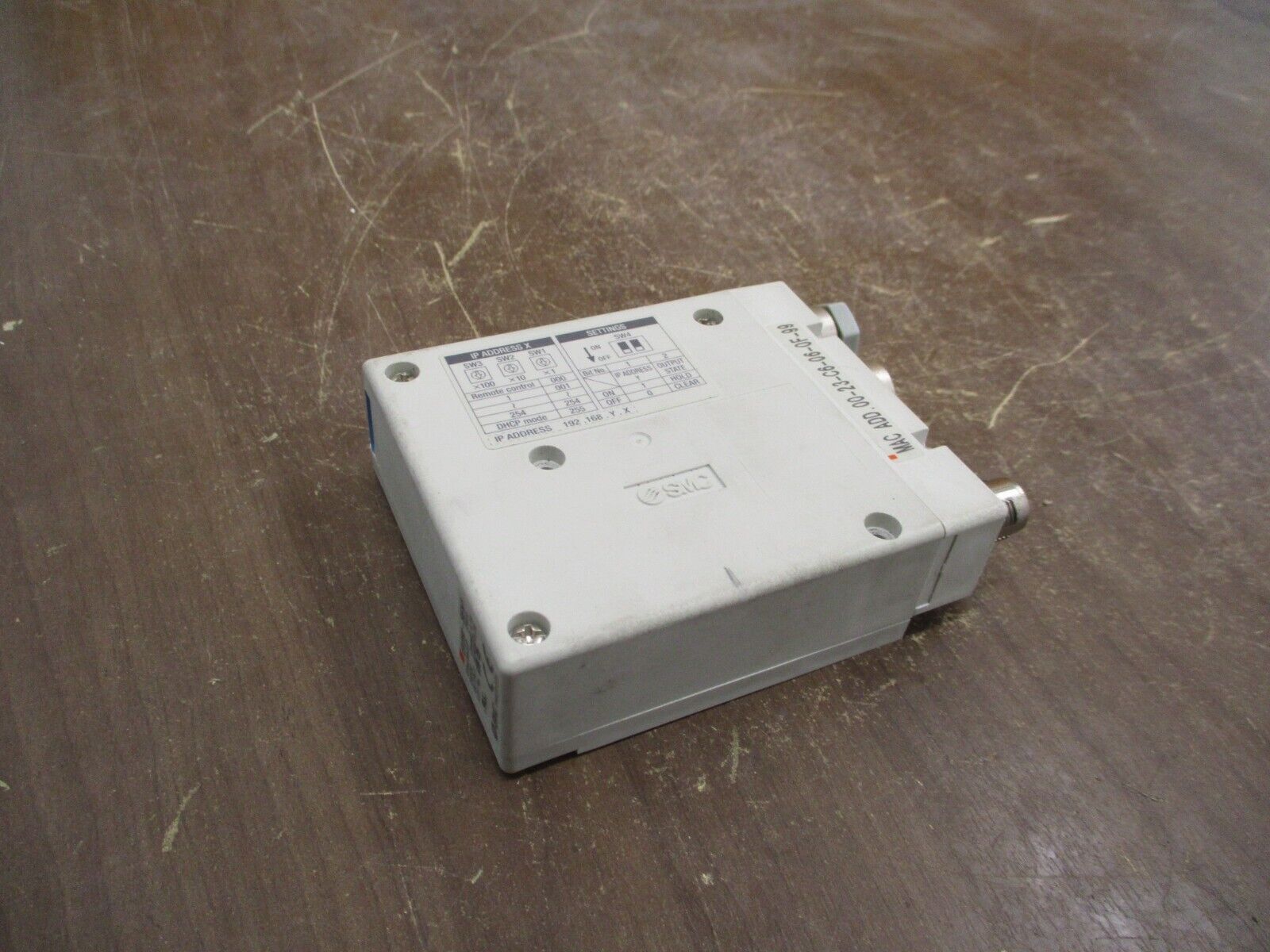 SMC Ethernet/IP SI Unit EX260-SEN1 24VDC 32PT Used