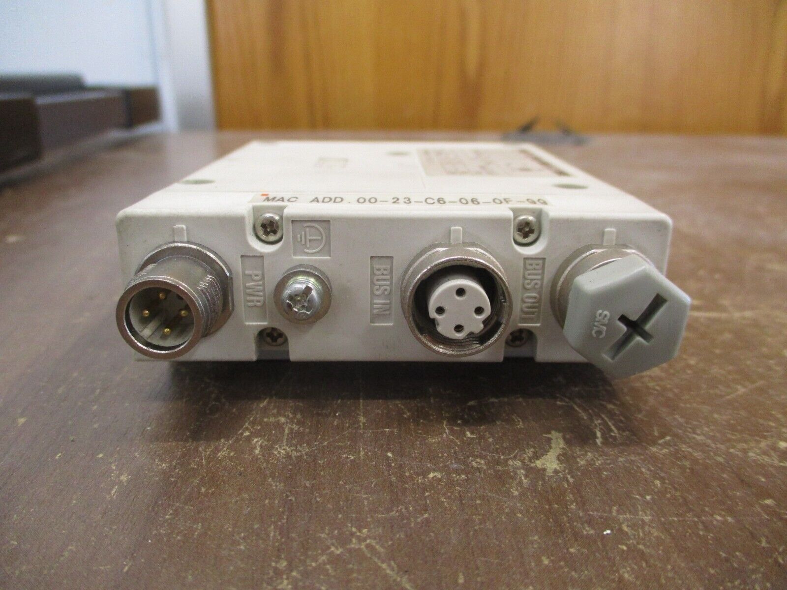SMC Ethernet/IP SI Unit EX260-SEN1 24VDC 32PT Used