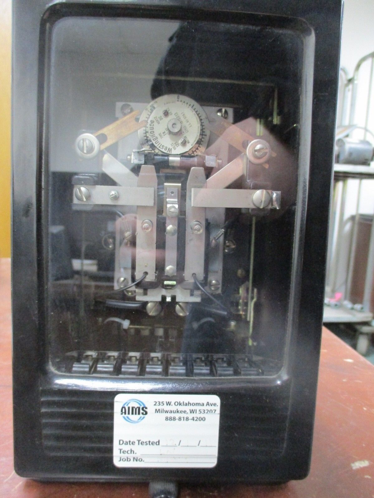 Westinghouse Type TK Timing Relay 1876013 125VDC Range: 0-50min Used