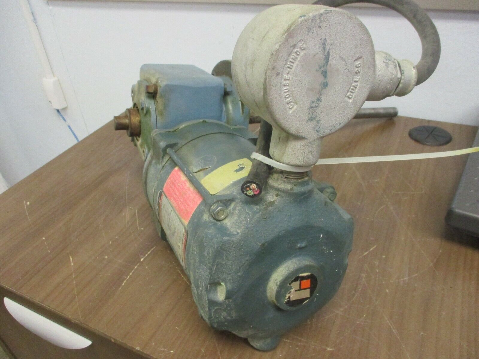 Reliance Electric AC Gearmotor P48G2406S-VA 1/4HP 1800RPM FR: L48Y 230/460V 3Ph