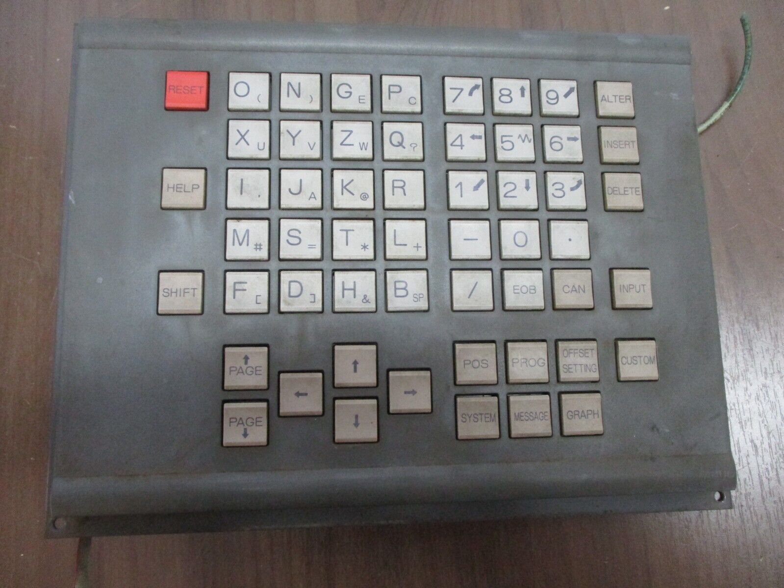 Makino / Fanuc Professional 3 Panel & MDI Unit A02B-0120-C122/MA Used