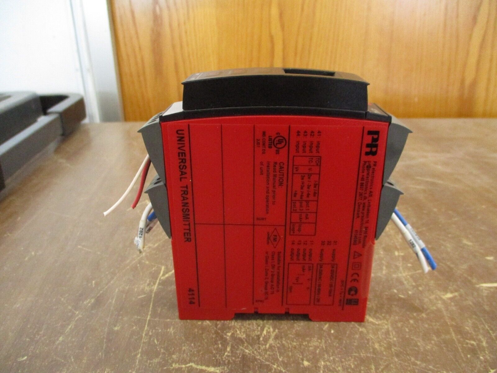 PR Universal Transmitter 4114 24-250VDC 24-230VAC Used