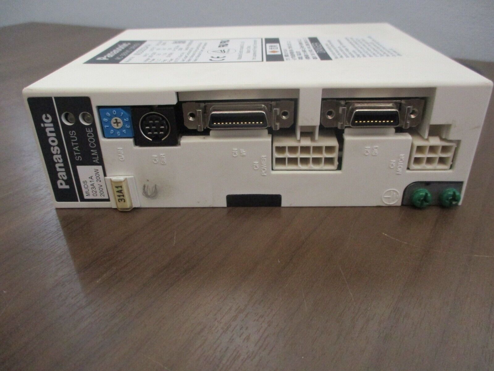Panasonic AC Servo Driver MUDS023A1A Encoder: 2500P/r Used
