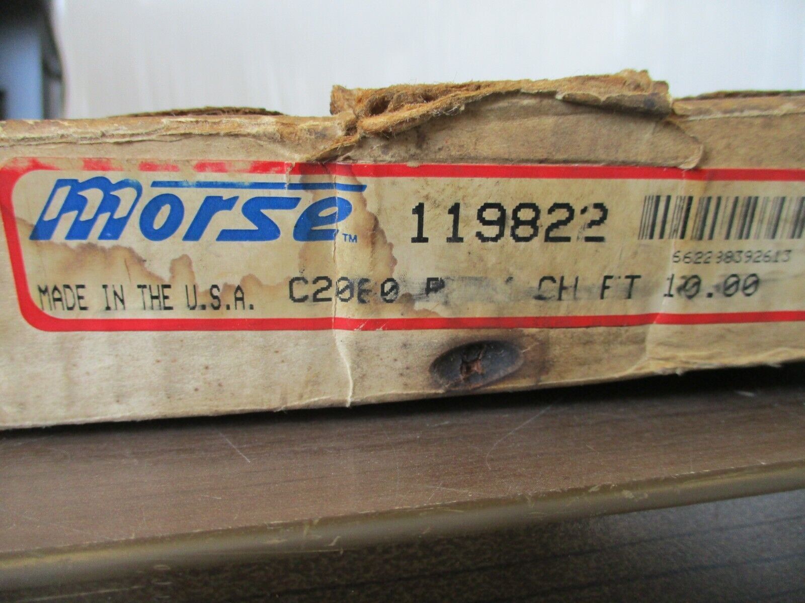 Morse Roller Chain 119822 Length: 10ft New Surplus