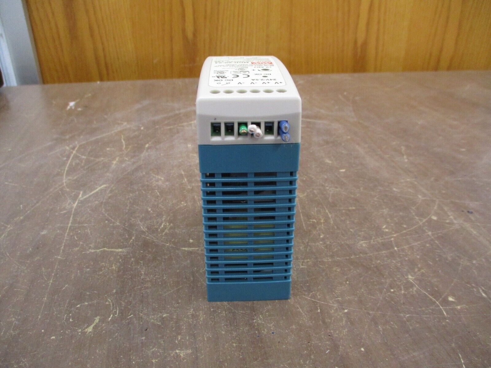 Mean Well Power Supply MDR-60-24 Input: 100-240VAC 1.8A 50/60Hz Used
