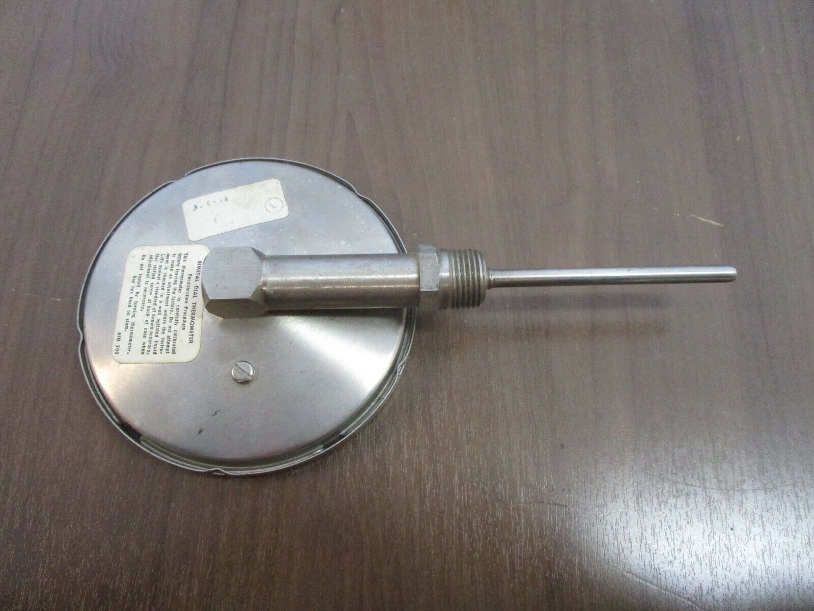 Moeller Thermometer A-E-IN Range: 150-750°F Used