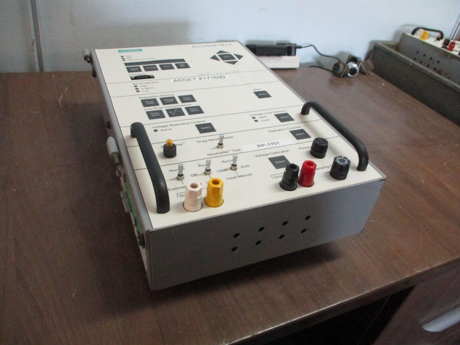 Siemens Accu/Stat MJ-X Voltage Regulator Control Panel C-60958 Used