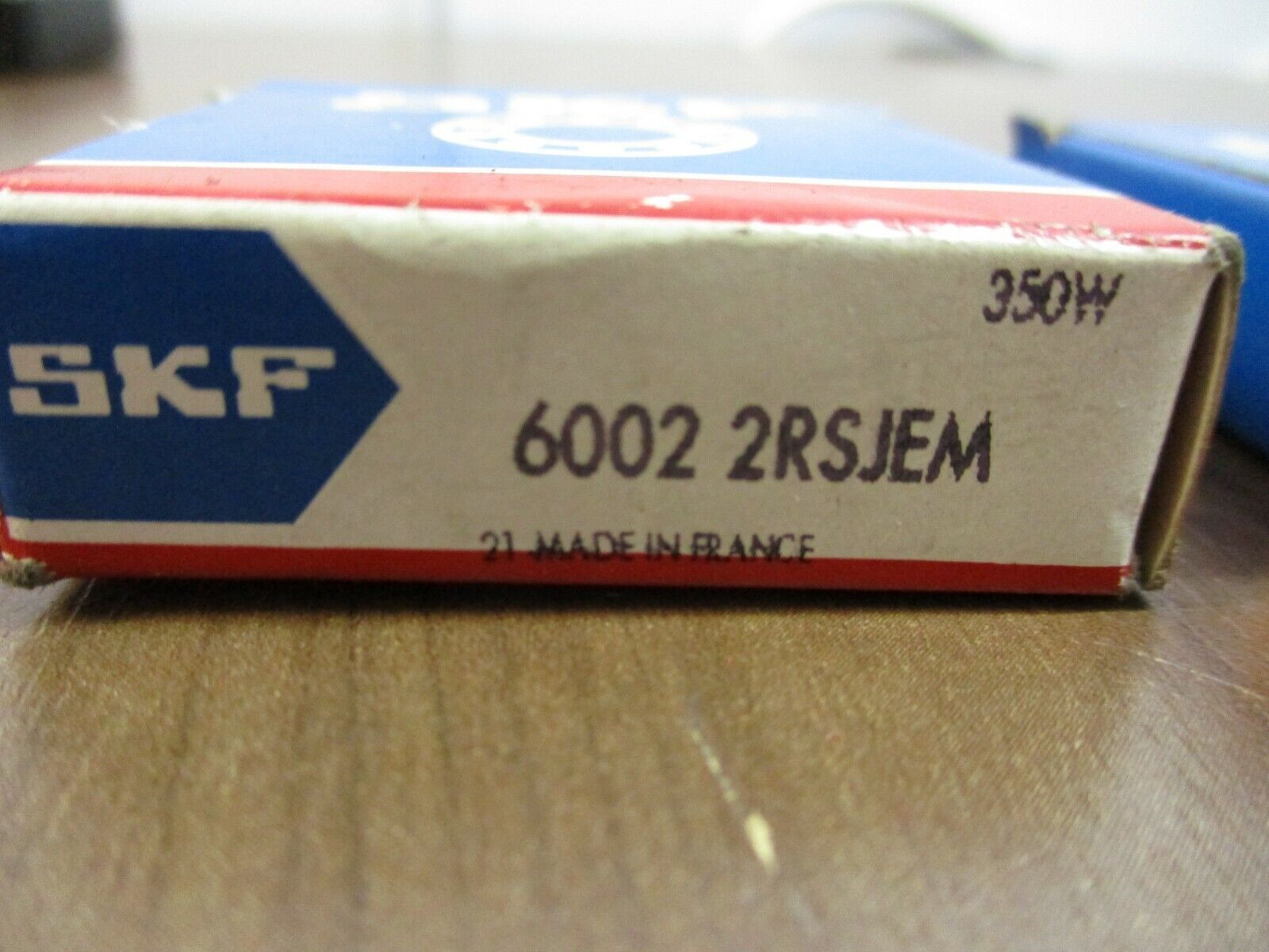 SKF Ball Bearing 6002 2RSJEM *Lot of 2* New Surplus