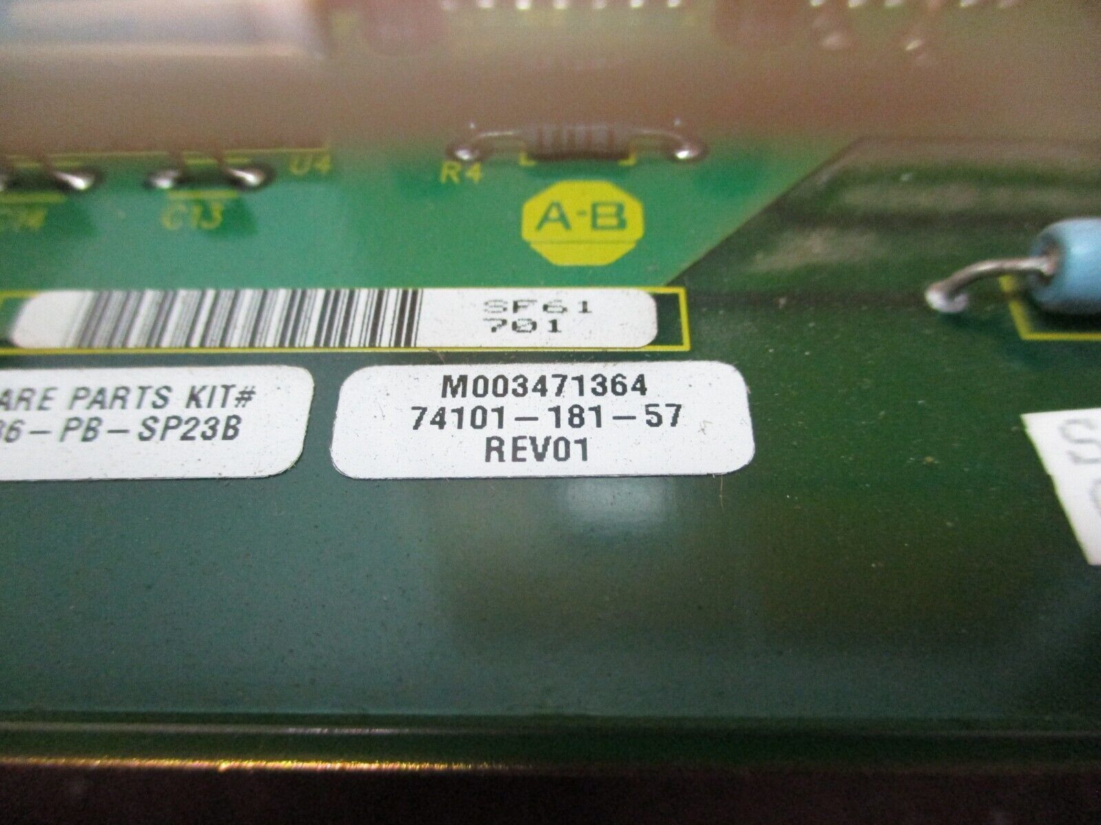 Allen-Bradley Precharge Board 74101-181-57 Rev. 01 Used