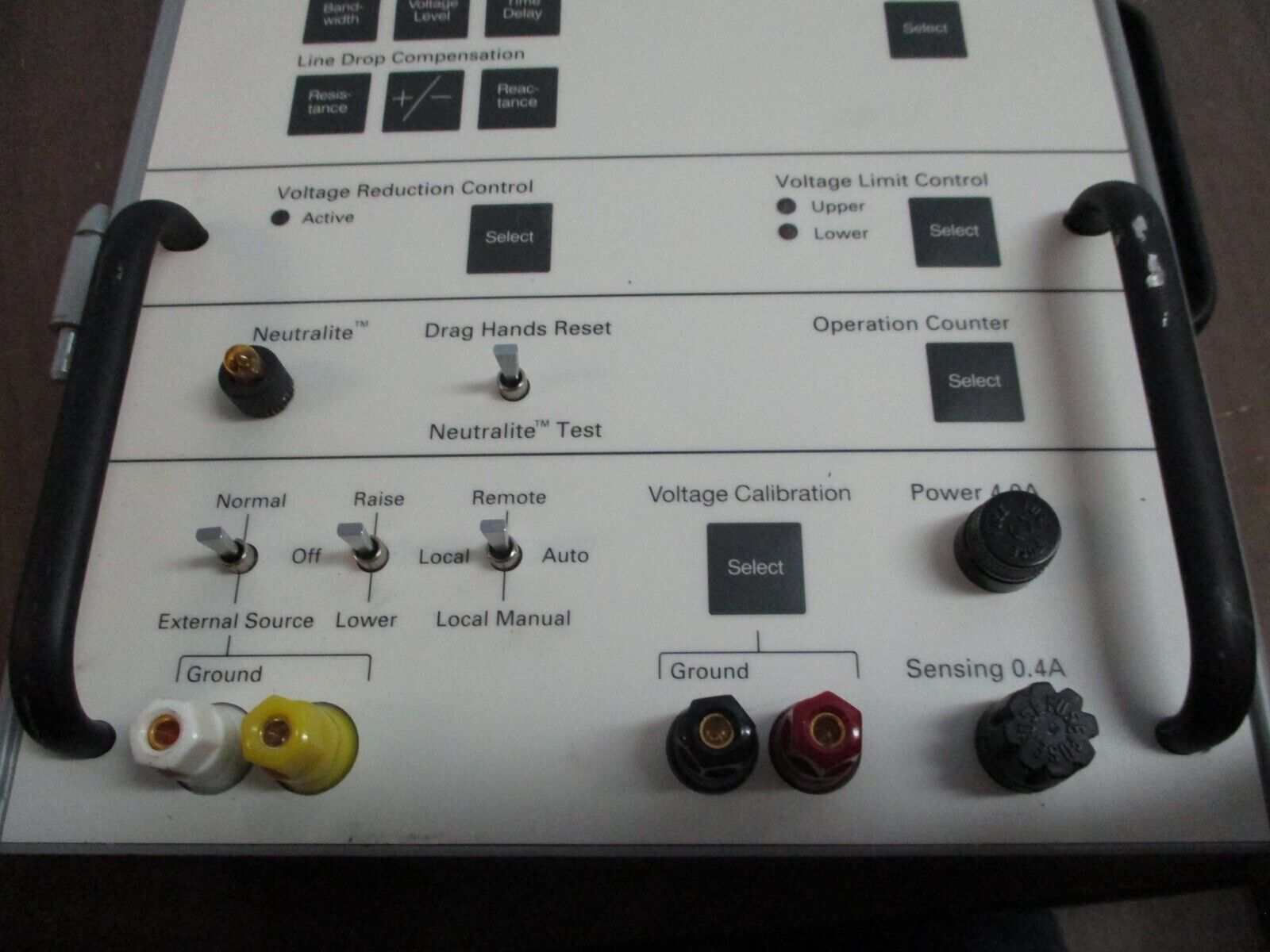 Siemens Accu/Stat MJ-X Voltage Regulator Control Panel S-64138 Used