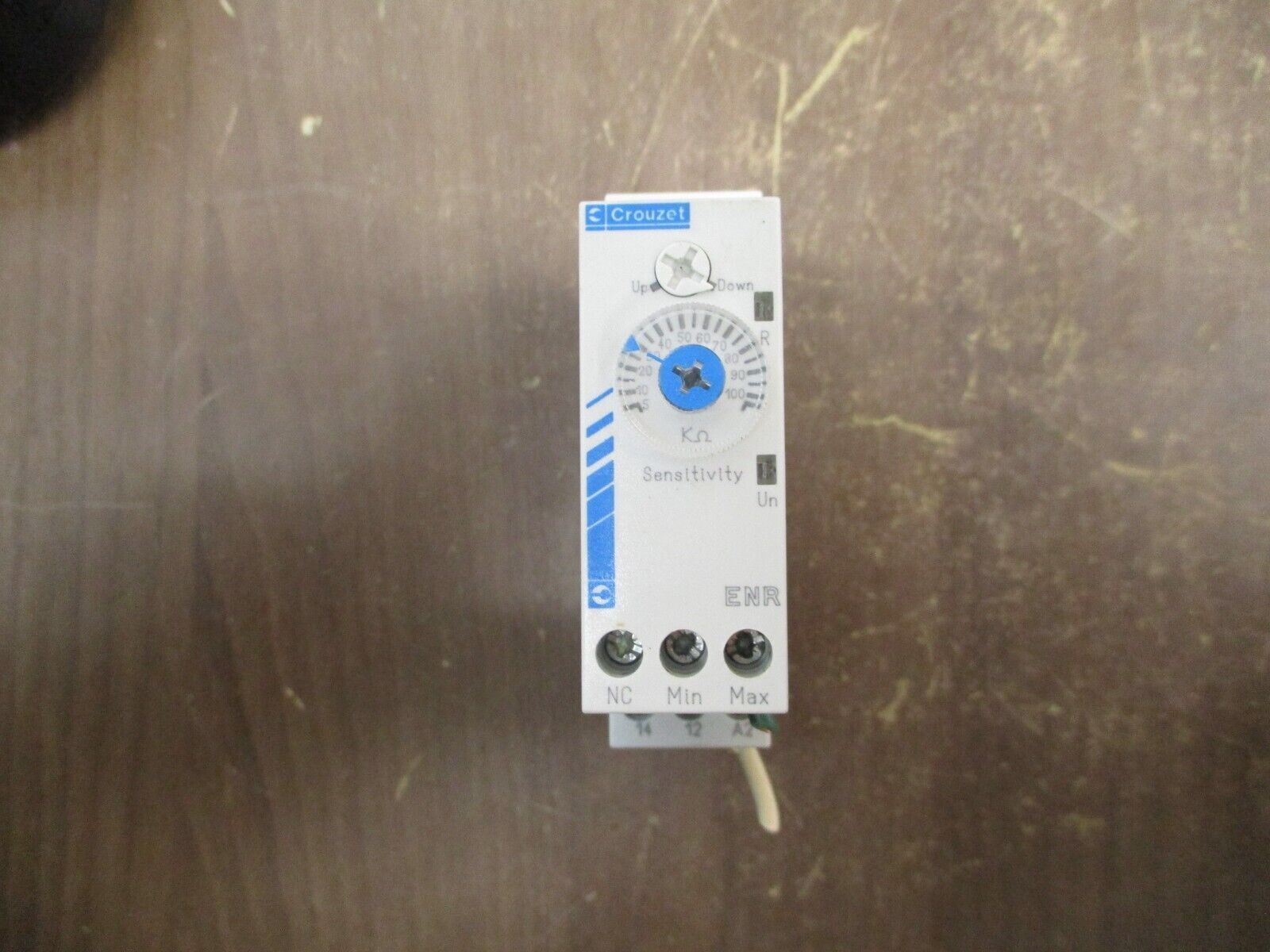 Crouzet Liquid Level Relay 84 870 203 Sensitivity: 5-100k Ohms Used