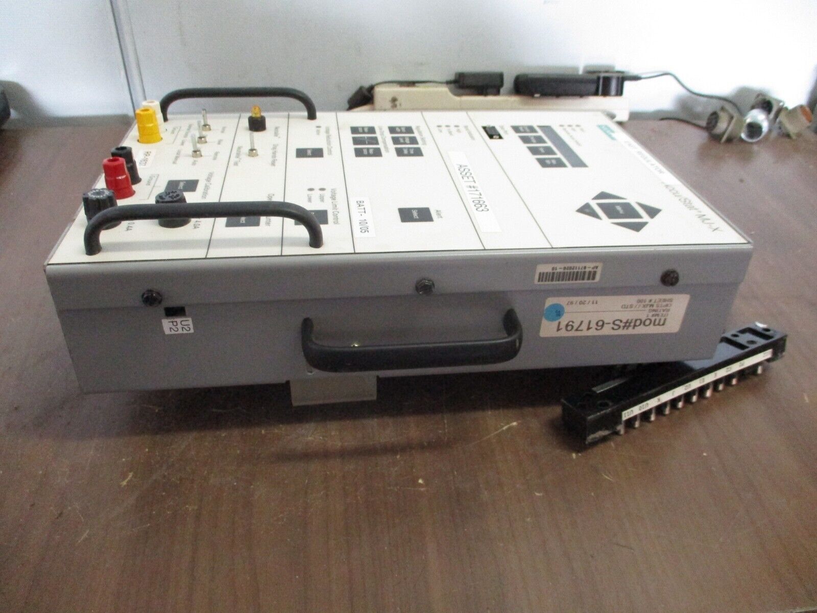Siemens Accu/Stat MJ-X Voltage Regulator Control Panel S-61791 Used