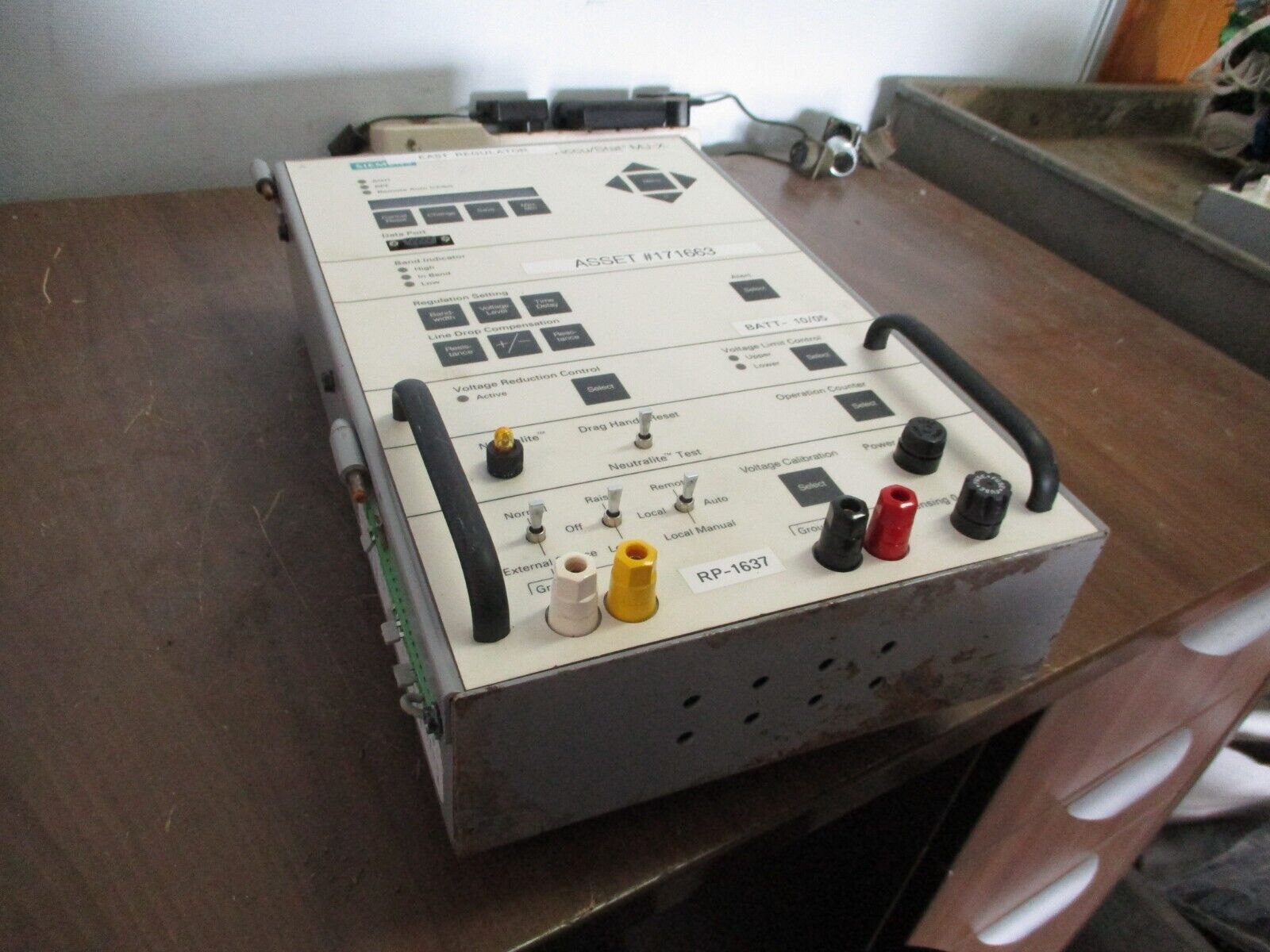 Siemens Accu/Stat MJ-X Voltage Regulator Control Panel S-61791 Used