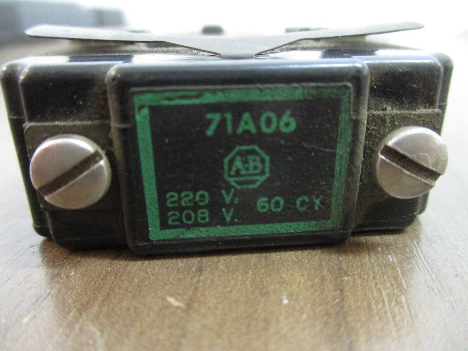Allen-Bradley Magnetic Coil 71A06 208/220V 60Hz Used