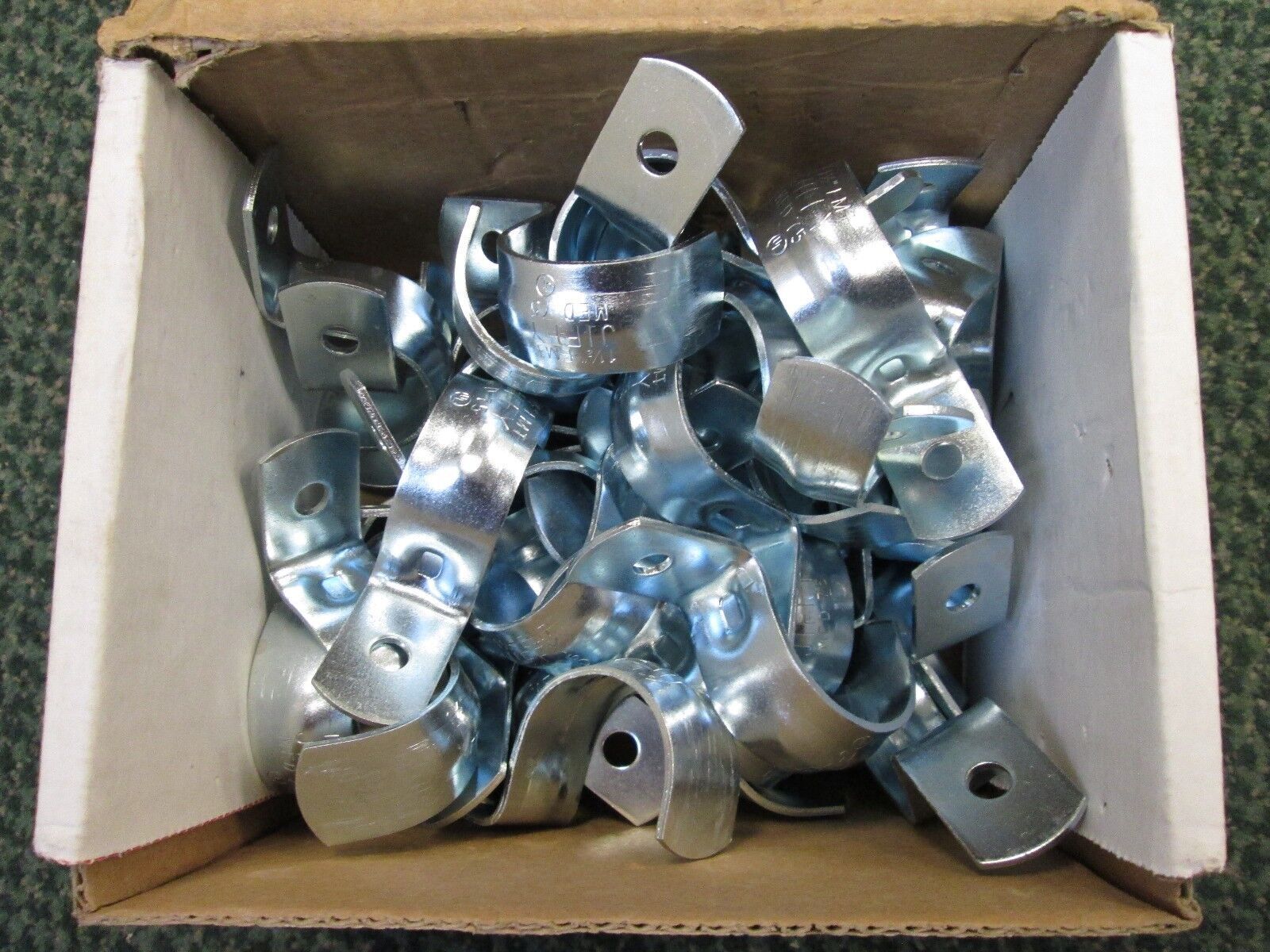 Minerallac Jiffy Clip MED75 Size 1-1/2" *Box of 50* New Surplus