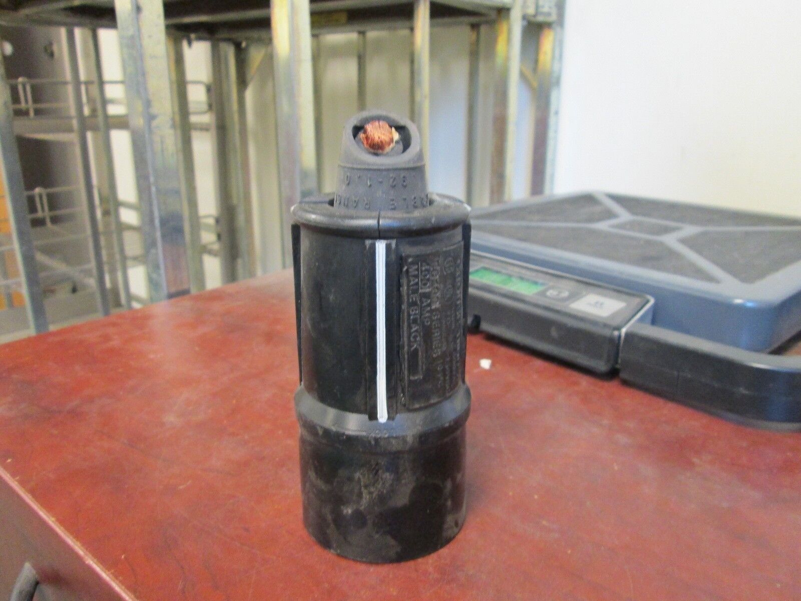 Crouse-Hinds Plug EO400 400A 600V Black Used