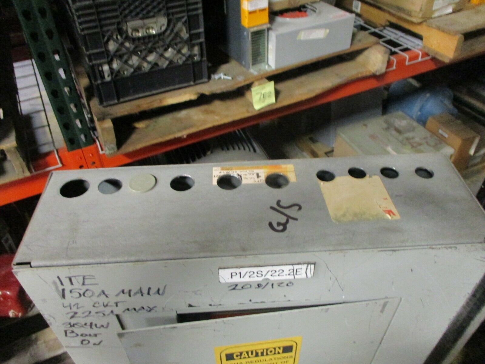 ITE Main Breaker Circuit Breaker Panel UBA42-24B 225A Max 208Y/120 3Ph