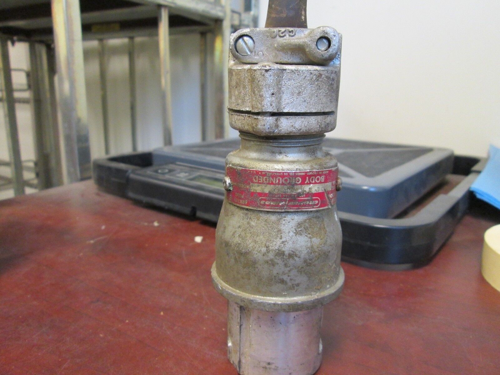 Crouse-Hinds Plug CPP-4752 60A 480V 3W 4P Used