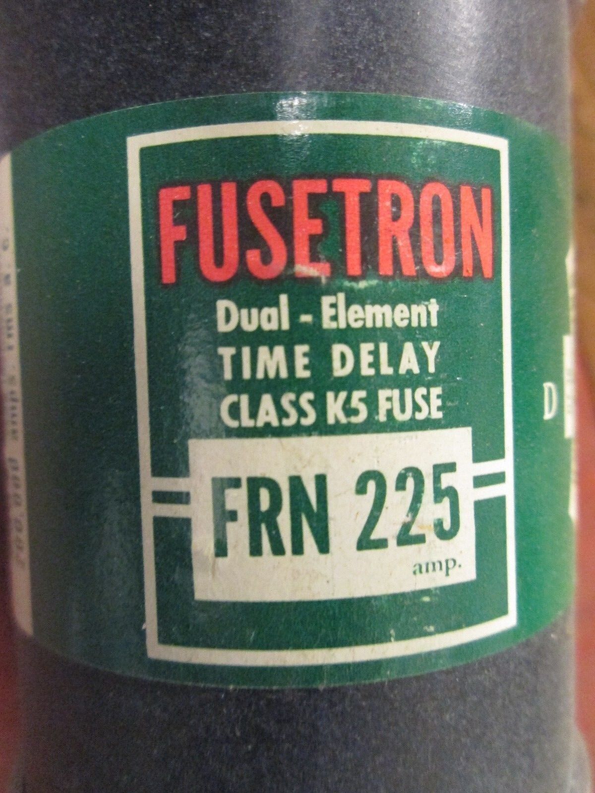 Bussmann Fusetron Fuse FRN225 250V 225A New Surplus