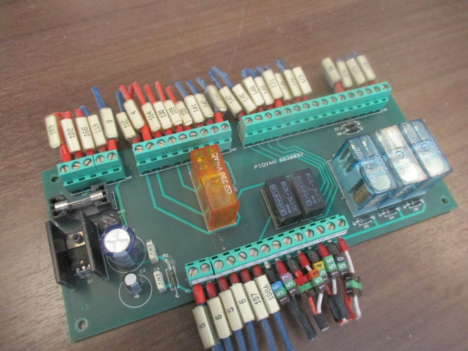 Piovan 9830097 Control Board P00270 0030 V Used